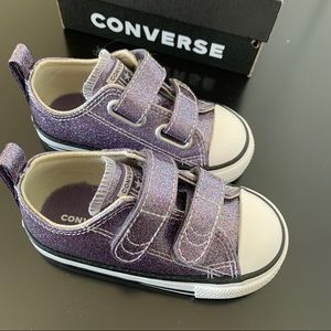 Converse Kids Velcro Sneaker Shoes